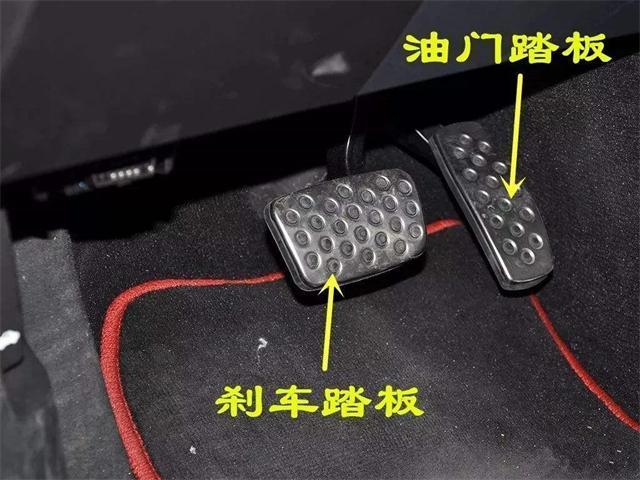 制动踏板是刹车还是油门(油门叫什么制动踏板
)  第2张