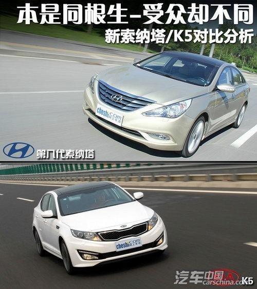 了解：索纳塔与k5是同级别的吗(图)  第3张