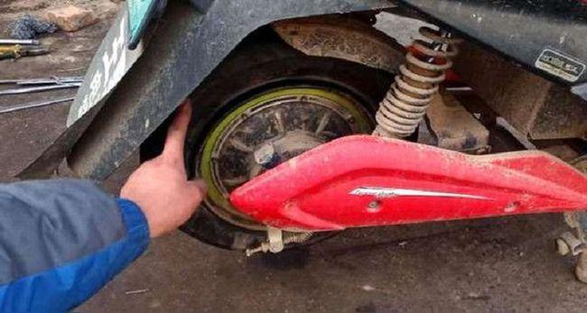 疑问：冬天电瓶车后轮抱死了是什么原因啊(图)  第4张