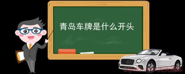 青岛车牌是什么开头(鲁U牌照可以在鲁B地区行驶么)  第1张