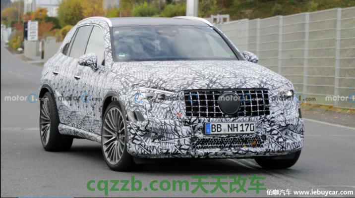 汽车有关：2023梅赛德斯奔驰GLC43 2023年福特游骑兵照片显示F-150造型提示  第3张