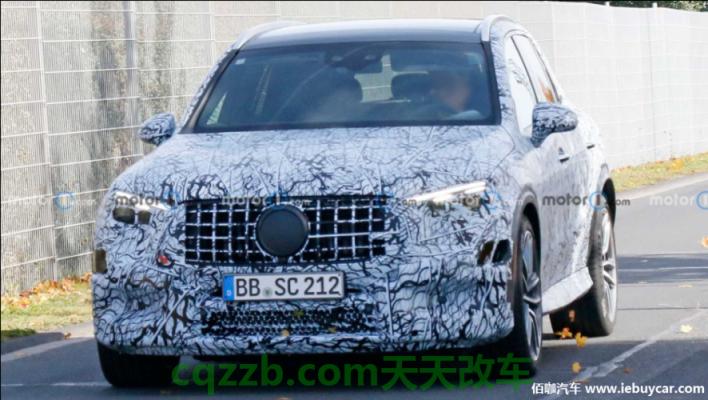 汽车有关：2023梅赛德斯奔驰GLC43 2023年福特游骑兵照片显示F-150造型提示  第1张
