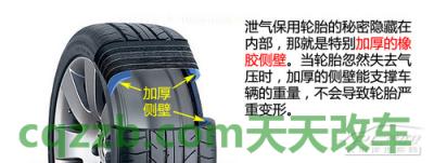 汽车知识：泄气保用轮胎_什么是泄气保用轮胎  第5张