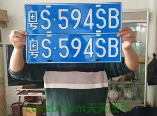 简单说说：机动车牌照多少钱_交通问题  第3张