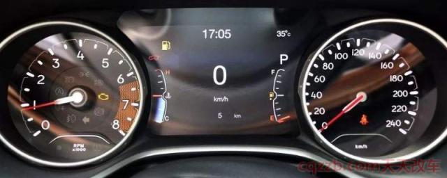 仪表盘不显示当前车速(车辆仪表盘有几种模式)  第1张