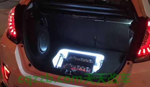 后备箱放低音炮传不到车内(车辆改装音响的注意事项)  第2张