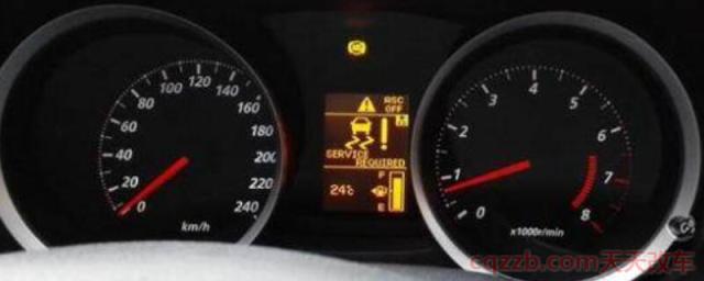 车身稳定系统黄灯亮了(ESP按钮)  第1张