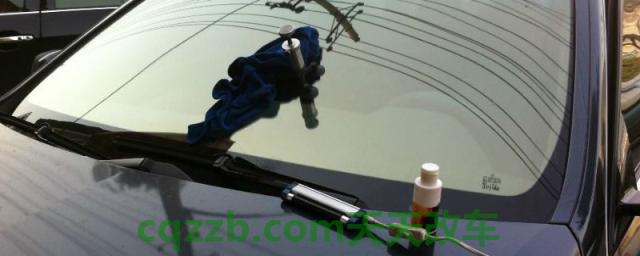 汽车挡风玻璃修补(汽车只更换挡风玻璃算事故车吗)