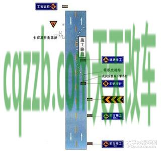 原来：道路施工安全设施设置示例_什么是道路施工安全设施设置示例