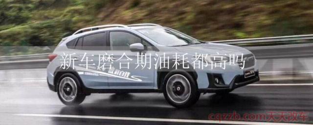 新车磨合期油耗都高吗()