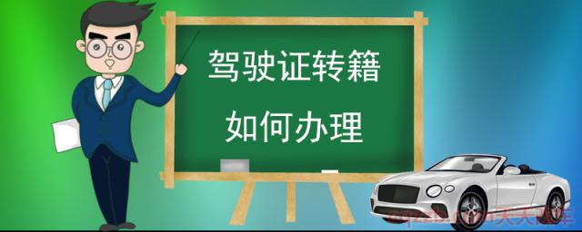 驾驶证转籍如何办理(办理驾驶证转籍注意事项及有关规定)  第1张