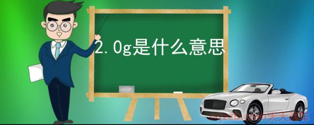 2.0g是什么意思()  第1张
