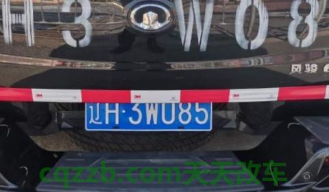 汽车改成一半黑一半白违法吗(车辆改装颜色有几种方式)  第2张