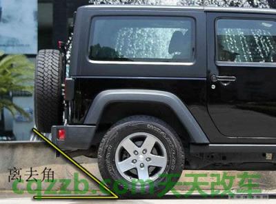 汽车有关：离去角_什么是离去角  第1张