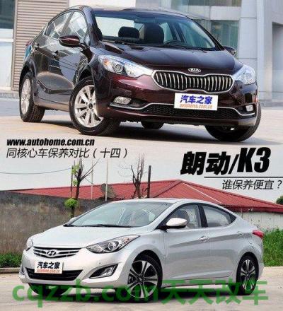 汽车知识：起亚k3和北京现代朗动哪个好 起亚k3和科鲁泽怎么选  第2张