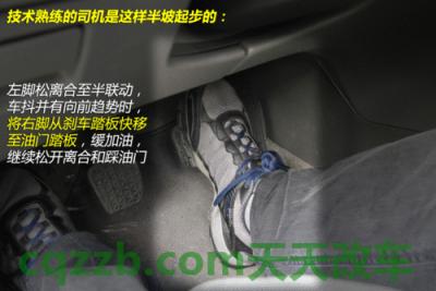 汽车有用:半坡起步_什么是半坡起步 第4张