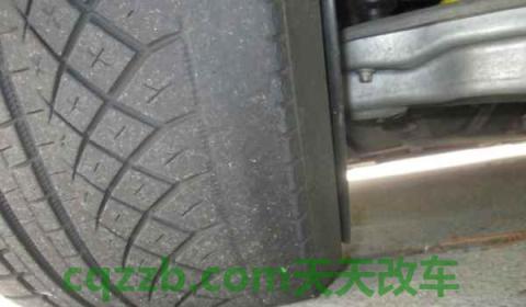 轮胎哪个区域不能补(轮胎多久更换一次)  第3张