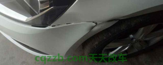 车前保险杠撞裂怎么办(车辆不安装保险杠可以吗)  第1张