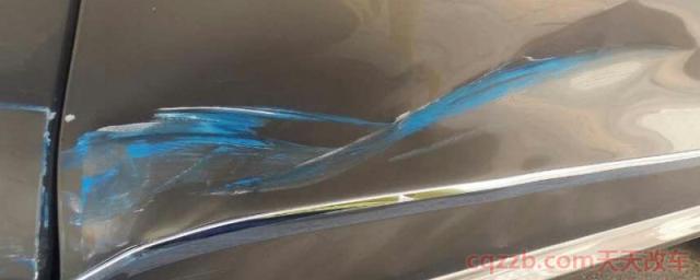 车门变形钣金维修还是换门(车门变形对以后使用有影响吗)