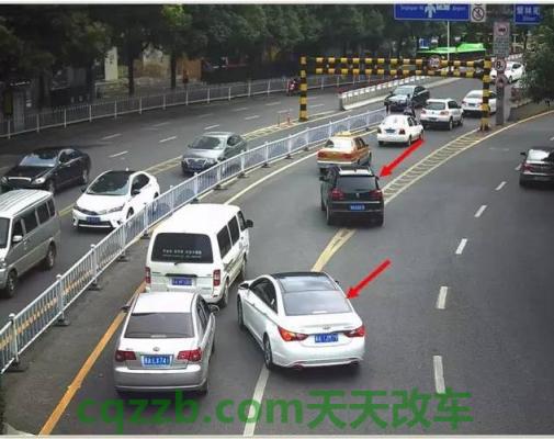 原来:机动车上路实线能压吗_交通问题 第3张