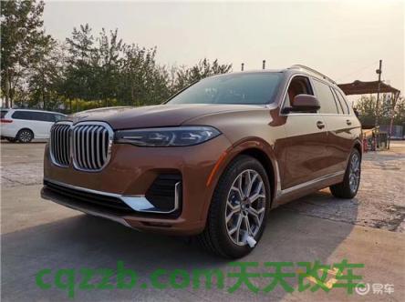 汽车疑问：扁平胎和厚胎的优缺点 扁平化X7 SUV会发生BMW 7系巡回渲染  第2张