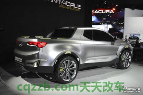 关于汽车：现代皮卡将配备新型六缸涡轮柴油发动机 现代汽车表示圣达菲的电动版本即将上市