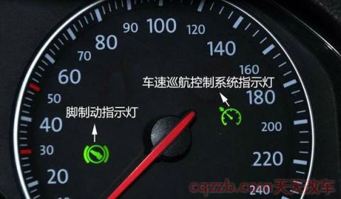 仪表盘上一个绿色的脚(仪表盘可以改装吗)  第3张