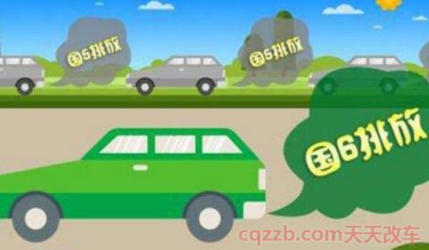 汽车国六标是什么样的 (国六符号在车哪个位置)  第2张