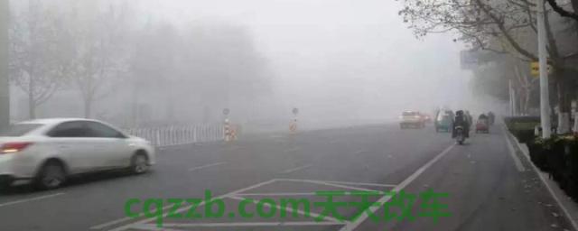 能见度小于50米时 车间距(雾天行车不能够做什么)