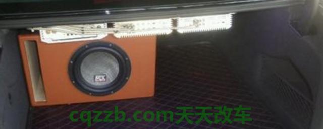 后备箱放低音炮传不到车内(车辆改装音响的注意事项)  第1张