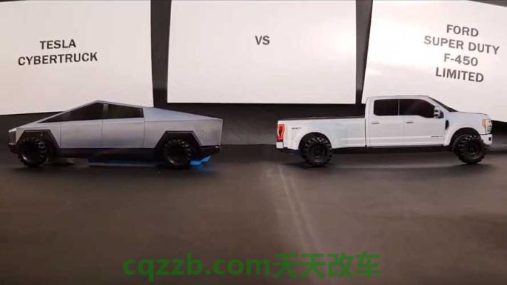 关于汽车：福特呼吁特斯拉Cyber​​truck拔河比赛 福特将嘉年华变成世界上最小的货车  第2张