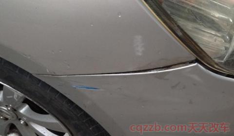 车漆腻子开裂自己修复(车辆车漆刮了腻子可以使用多长时间) 第2张