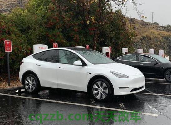 问题：您如何在停车库中为电动汽车充电 您如何看待第二代特斯拉Model Y Roadster的渲染  第1张