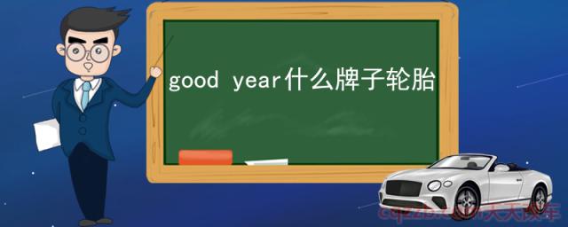 good year什么牌子轮胎(固特异轮胎简介)  第1张