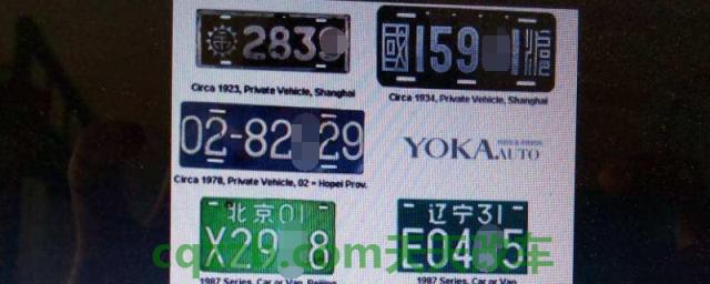 la车牌开头的是什么车(武警车牌)  第1张