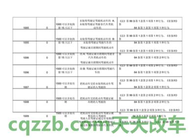 汽车疑问：交通违章代码记录类型02是什么意思_交通问题  第3张