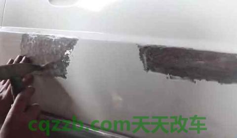 车身破个洞还能钣金吗(车辆钣金需要多久)  第3张