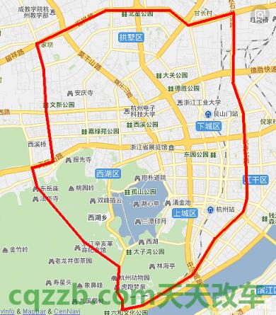 汽车知识：杭州限行范围_交通业务办理