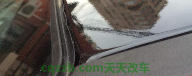 谈谈：挡风玻璃贴膜10天了还有水纹(挡风玻璃更换后需要注意什么)