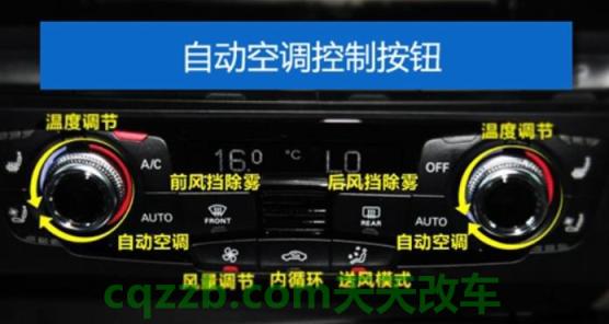 奥迪Q5L空调使用(空调制冷制热原理)  第1张