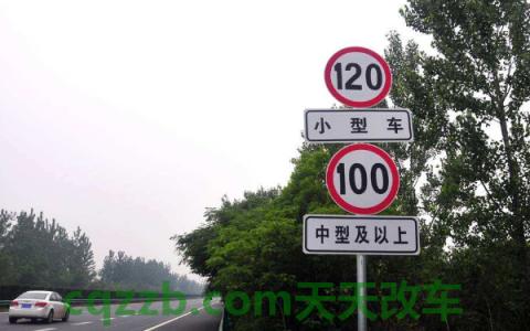 高速同向2车道左右限速多少(高速限速规定) 第3张