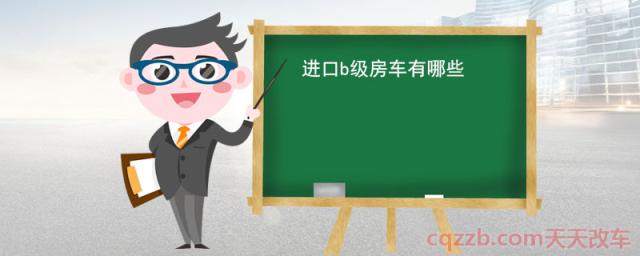 进口b级房车有哪些(进口房车和国产房车的区别)  第1张