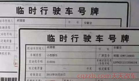 上牌和行驶证是一起办的吗(新车可以暂时不上正式牌照吗)  第2张