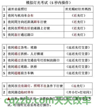 汽车有用：科三挂科可以想办法尽快约考吗 科三灯光考试怎么考  第3张
