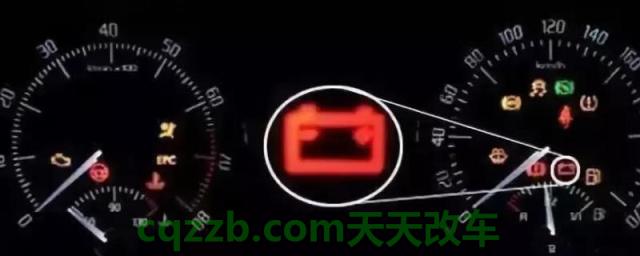 汽车电瓶搭电后发动机故障灯亮(电瓶产生火花)