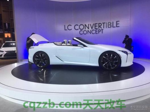 分享：雷克萨斯LC敞篷车概念简直令人震惊 雷克萨斯LF-30概念车在国内的首次亮相