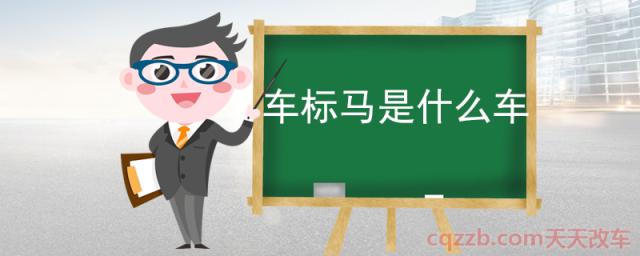 车标马是什么车(保时捷)