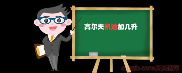 高尔夫机油加几升(新款高尔夫的动力怎么样)  第1张