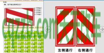 汽车问答：右侧通行标志_什么是右侧通行标志