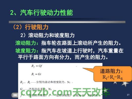 关于汽车：坡度阻力_什么是坡度阻力
